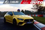 Mercedes-AMG A45 S пролетает круг Нюрбургринга за 7 минут 48 секунд