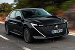 Peugeot 308 с совершенно новым дизайном показали на рендерах 