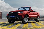 В Сети показали рендеры внедорожника Lada Niva Travel в кузове кабриолет