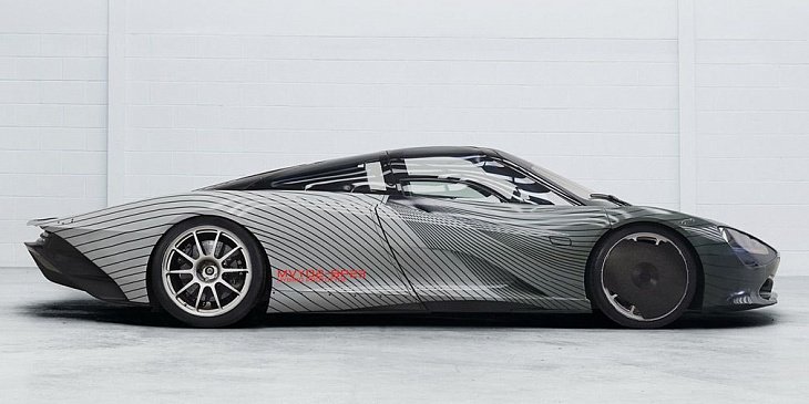 McLaren Speedtail впервые вывели на дорожные испытания