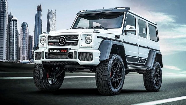 Ателье Brabus представило самый мощный Mercedes-AMG G63