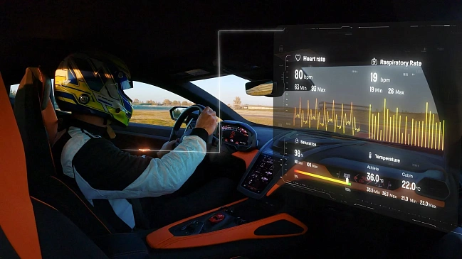 Концепт Lamborghini Telemetry X представлен как цифровой компаньон для трассы