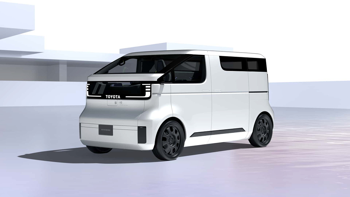 Toyota представила концепт компактного электрического минивэна Kayoibako с многоцелевой конфигурацией
