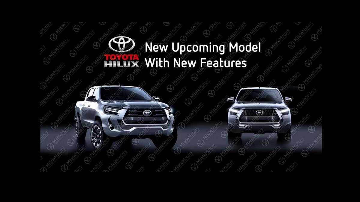 В интернете продемонстрировали новый Toyota Hilux