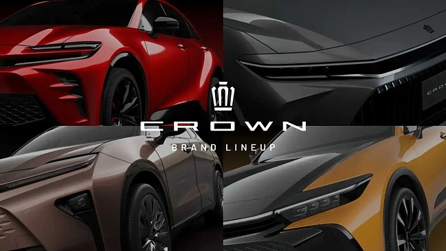 Компания Toyota опубликовала данные о трех моделях семейства Toyota Crown 2024 года