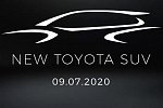 Toyota анонсировала новый кроссовер на свежем тизере 