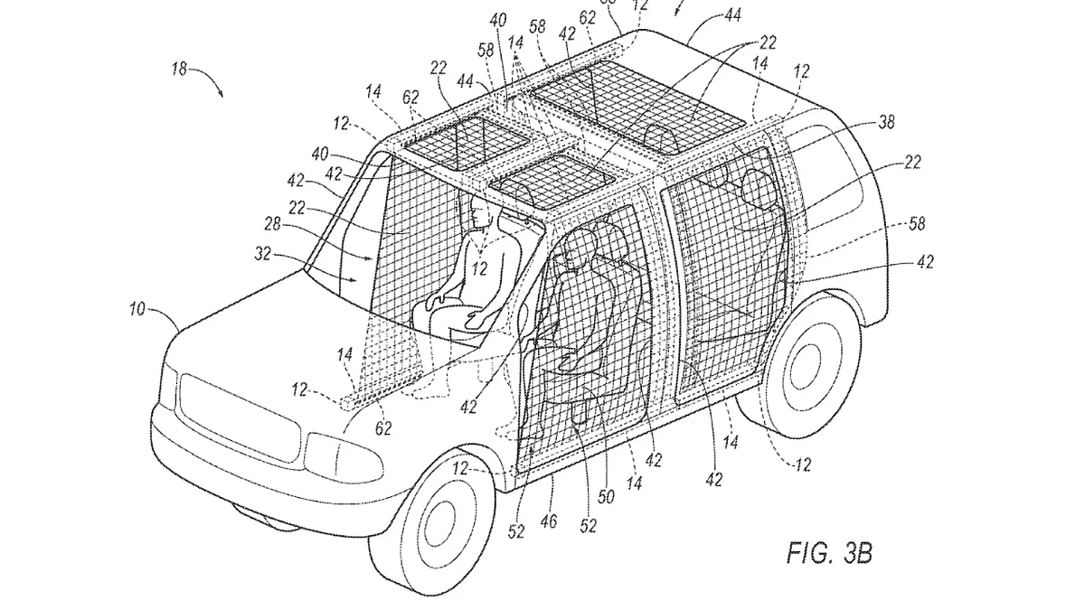 Новый внедорожник Ford получит раздвижные дверные экраны, вместо дверей 