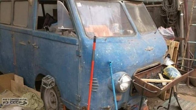 В Чили случайно отыскали эксклюзивный советский микроавтобус
