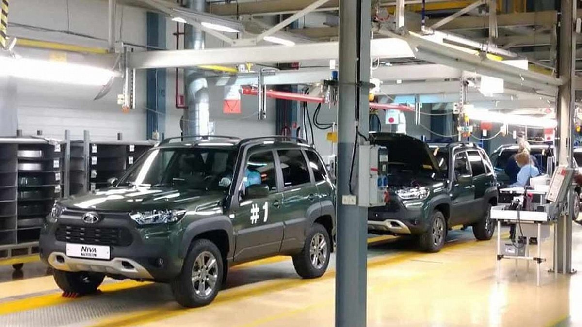 АВТОВАЗ конвейер Lada Niva