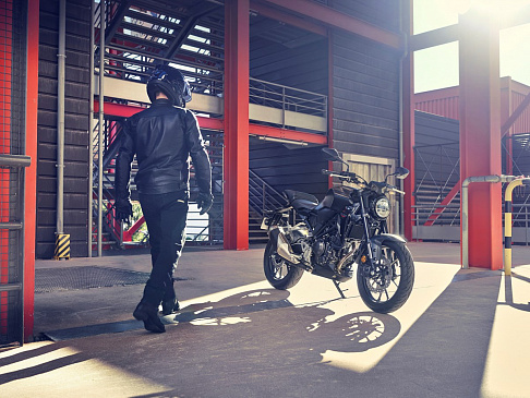На рынок выходит новый мотоцикл Honda CB300R 2022 модельного года