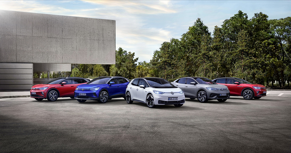 ID.4 лидирует по продажам электрокаров Volkswagen с ростом 65% в первом квартале 2022 года