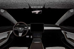 Интерьер Tesla Model 3 от ателье Vilner выглядит стильно 
