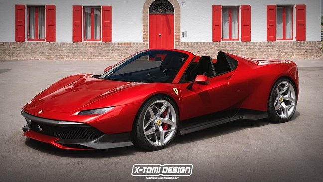 Как выглядел бы Ferrari SP38 Spider?