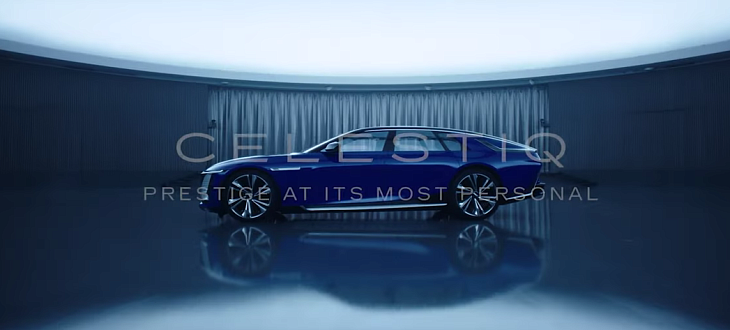 Ультра-роскошный электромобиль Cadillac Celestiq запечатлен в новой серии видеороликов