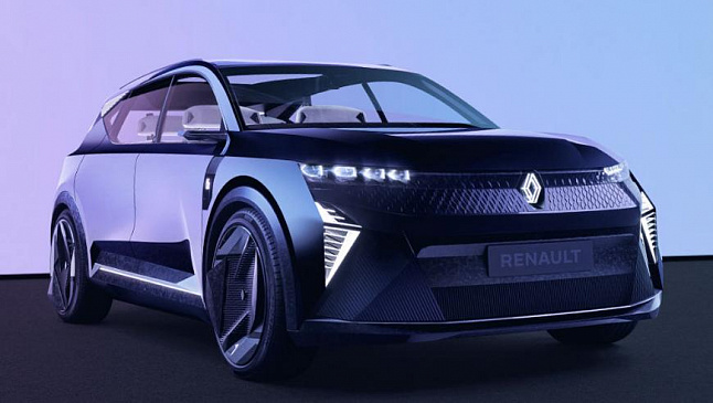 Компания Renault представила концепт водородного автомобиля Renault Scenic Vision