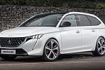 Новый Peugeot 308 в кузове универсал впервые показали на рендерах
