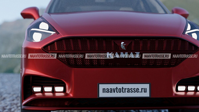 Представлены первые рендеры совершенно нового кросс-купе КамАЗ-65115 2021-2022 