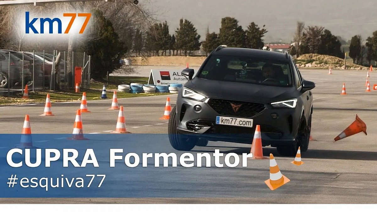 Cupra Formentor VZ 2021 проходит страшный тест на лося