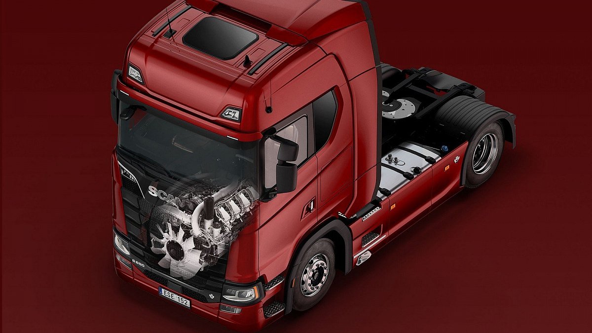Шведская Scania показала новые моторы V8
