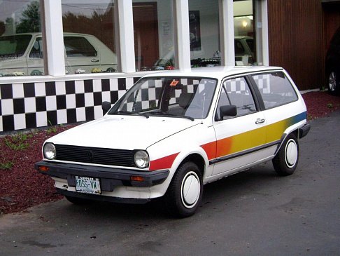 В Сети вспомнили забытый эко-Volkswagen 1980-х Oko-Polo 