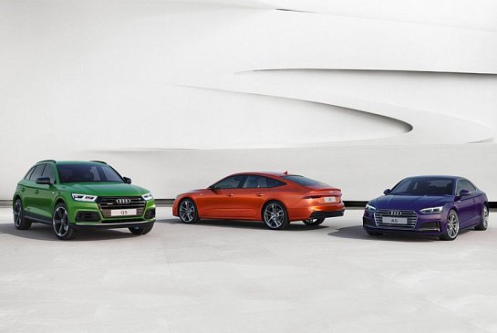Audi привезла в Россию сильно ограниченную серию A5, A7 и Q5 Exclusive Edition