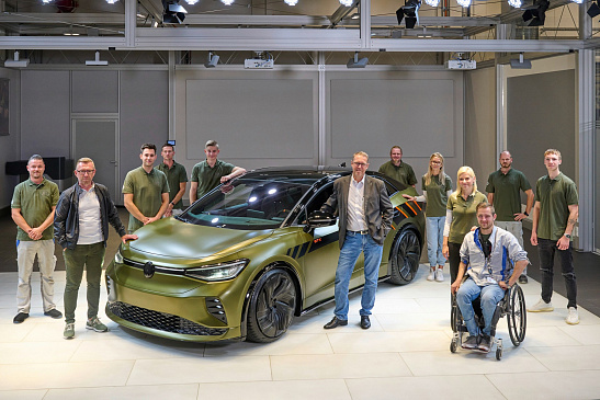 Концепт Volkswagen ID.5 GTX Xcite дебютирует как проект электрического кроссовера группы из 14 студентов