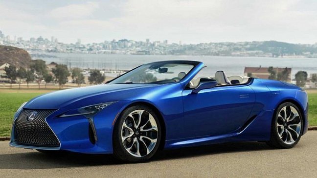 Первый кабриолет Lexus LC 500 ушел с молотка за 2 млн долларов