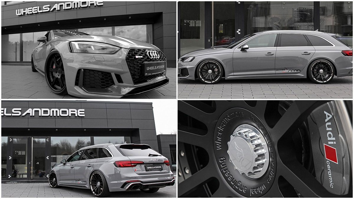 Audi RS4 Avant от Wheelsandmore: «заряженный стиляга» в эксклюзивном обвесе