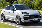 Появились первые фотоизображения обновленного кроссовера Porsche Cayenne Coupe