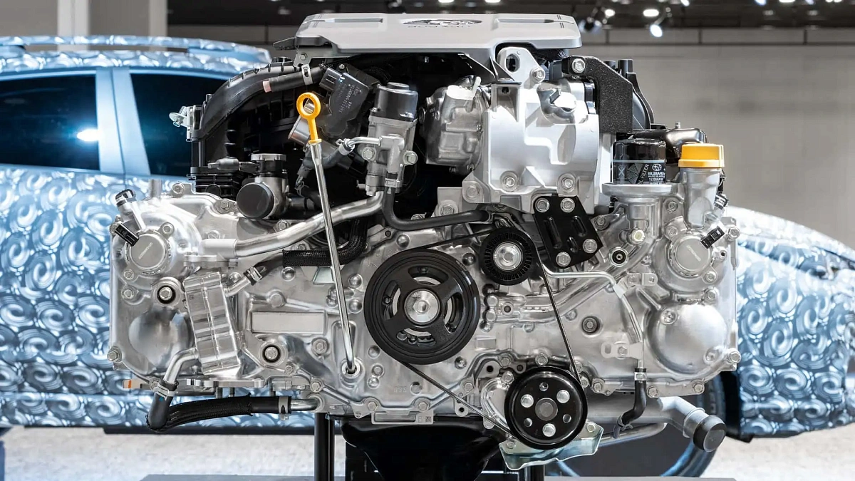Инженеры Subaru объясняют, чем примечателен новым мотор 