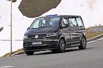 Фотошпионы впервые засняли интерьер VW ID Buzz во время тестирования в Альпах