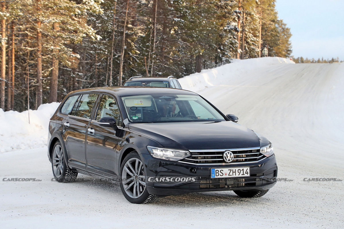 Volkswagen вывел на испытания универсал Volkswagen Passat нового поколения для рынка Европы