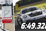 Porsche 911 GT3 RS 2023 года проехал круг Нюрбургринга с рекордом в 6 минут 49 секунд