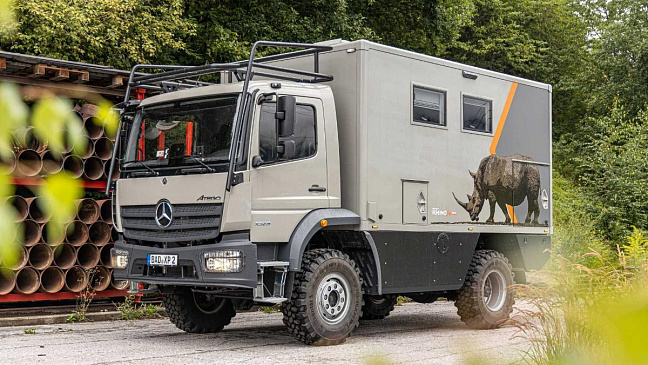 Представлен внедорожный кемпер Mercedes Atego от австрийской фирмы Krug Expedition