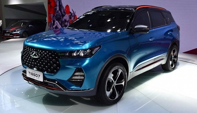 На автосалоне в Гуанчжоу показали обновленный Chery Tiggo 7