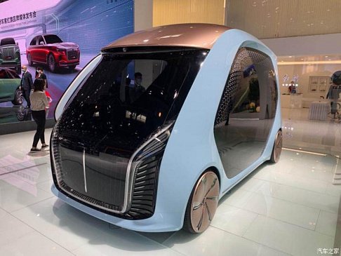 Премиальный бренд Hongqi представил в Пекине концепт микроавтобуса 