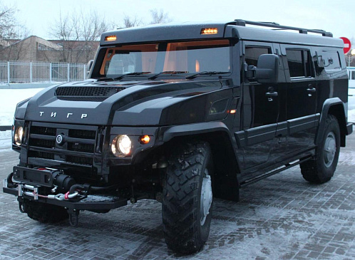 Сборка гражданской версии внедорожника «ГАЗ Тигр» поставлена на паузу 