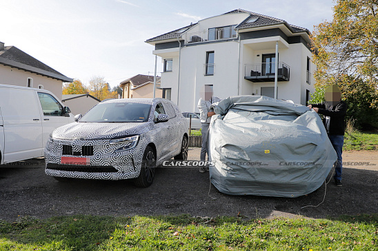 Растянутый кроссовер Renault Austral вновь засветился во время тестов