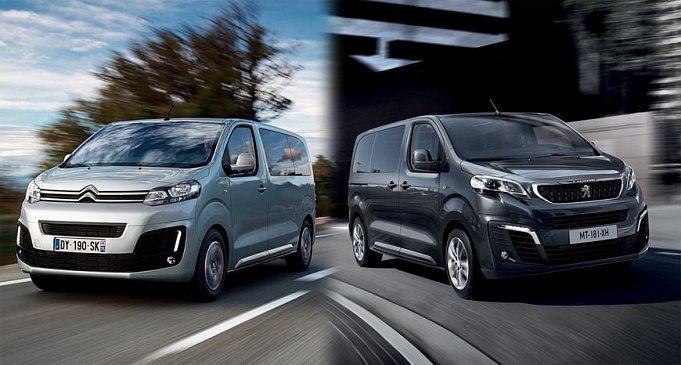 Микроавтобусы Citroen SpaceTourer и Peugeot Traveller уже производятся в России