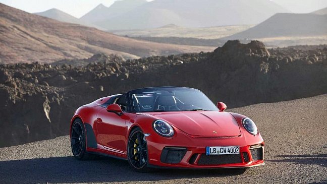 Porsche опубликовал цены на 911 Speedster 2019 модельного года