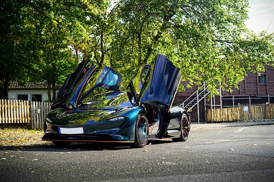 В продаже появился редкий спорткар McLaren Speedtail