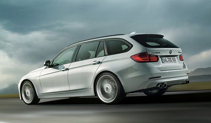 Bmw alpina d3 touring самый быстрый универсал