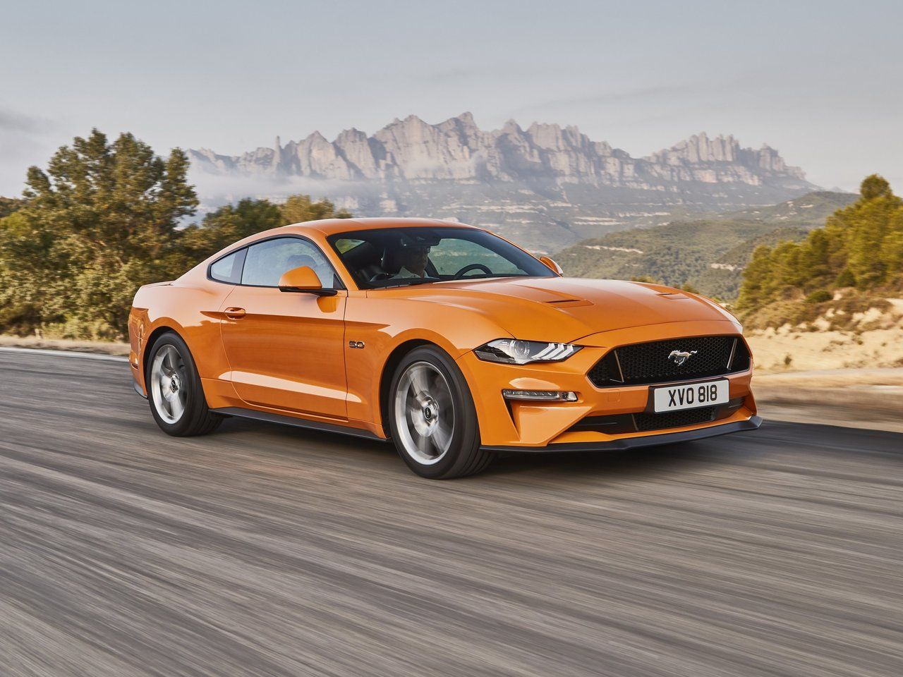 Ford Mustang VI Рестайлинг 2017 – н.в. Купе: кузов, класс, тип и объём  двигателя, коробка передач, разгон, фото - CarsWeek.ru