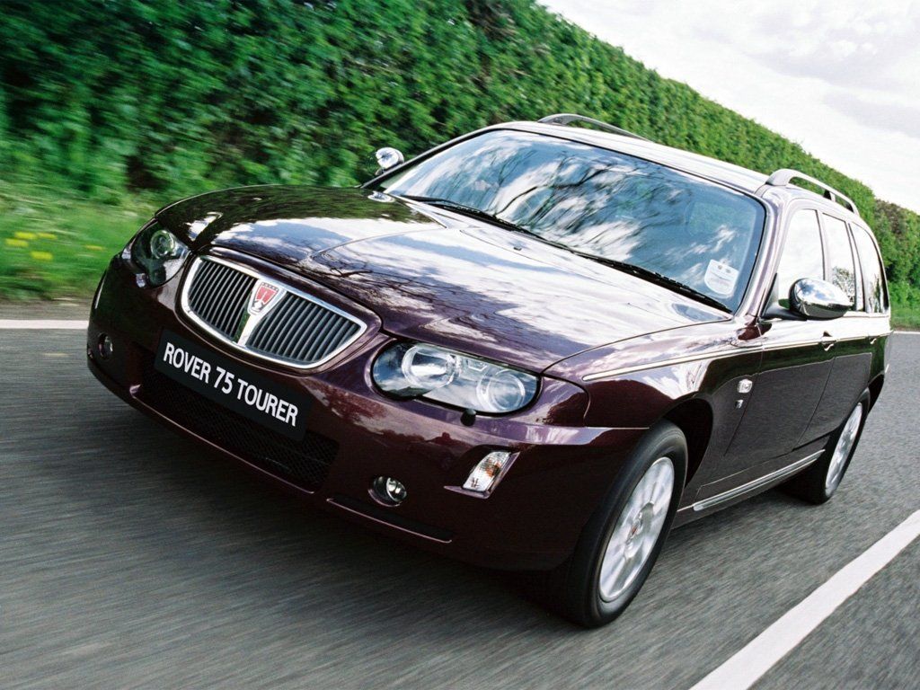 Rover 75 I Рестайлинг 2004 – 2005 Универсал 5 дв.: кузов, класс, тип и  объём двигателя, коробка передач, разгон, фото - CarsWeek.ru