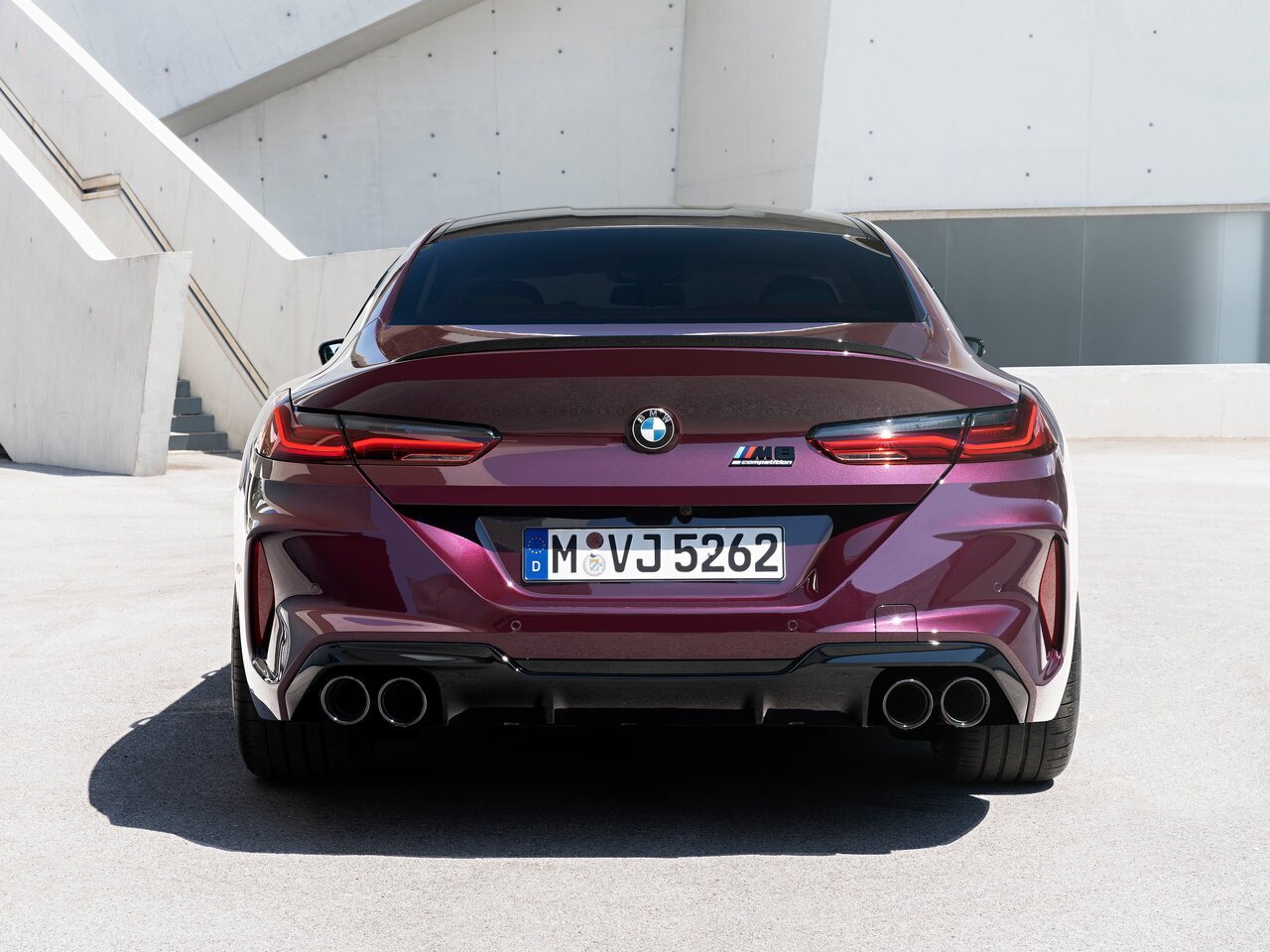 BMW m8 Competition Gran Coupe Red