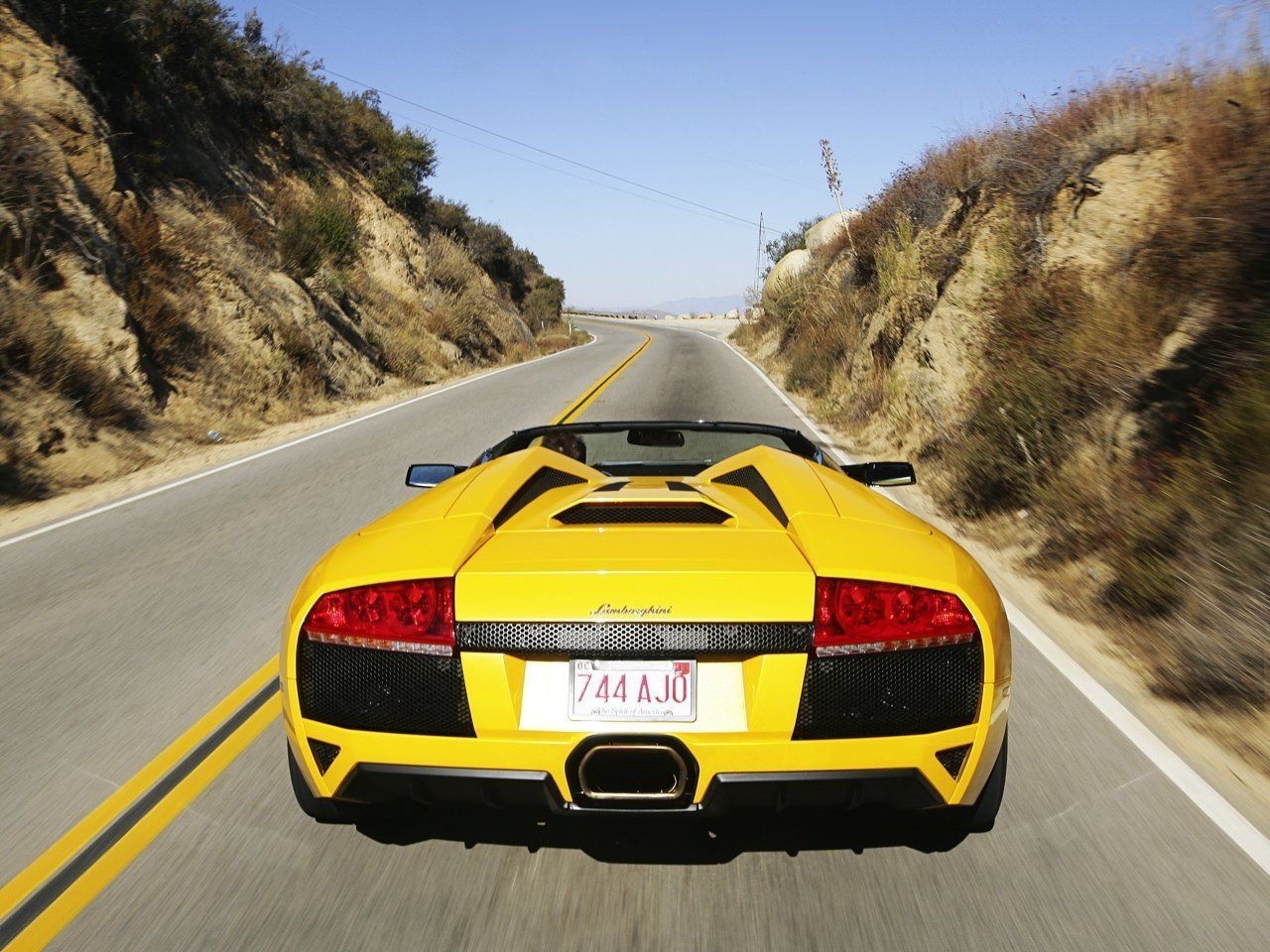 Lamborghini Murcielago Roadster 4k