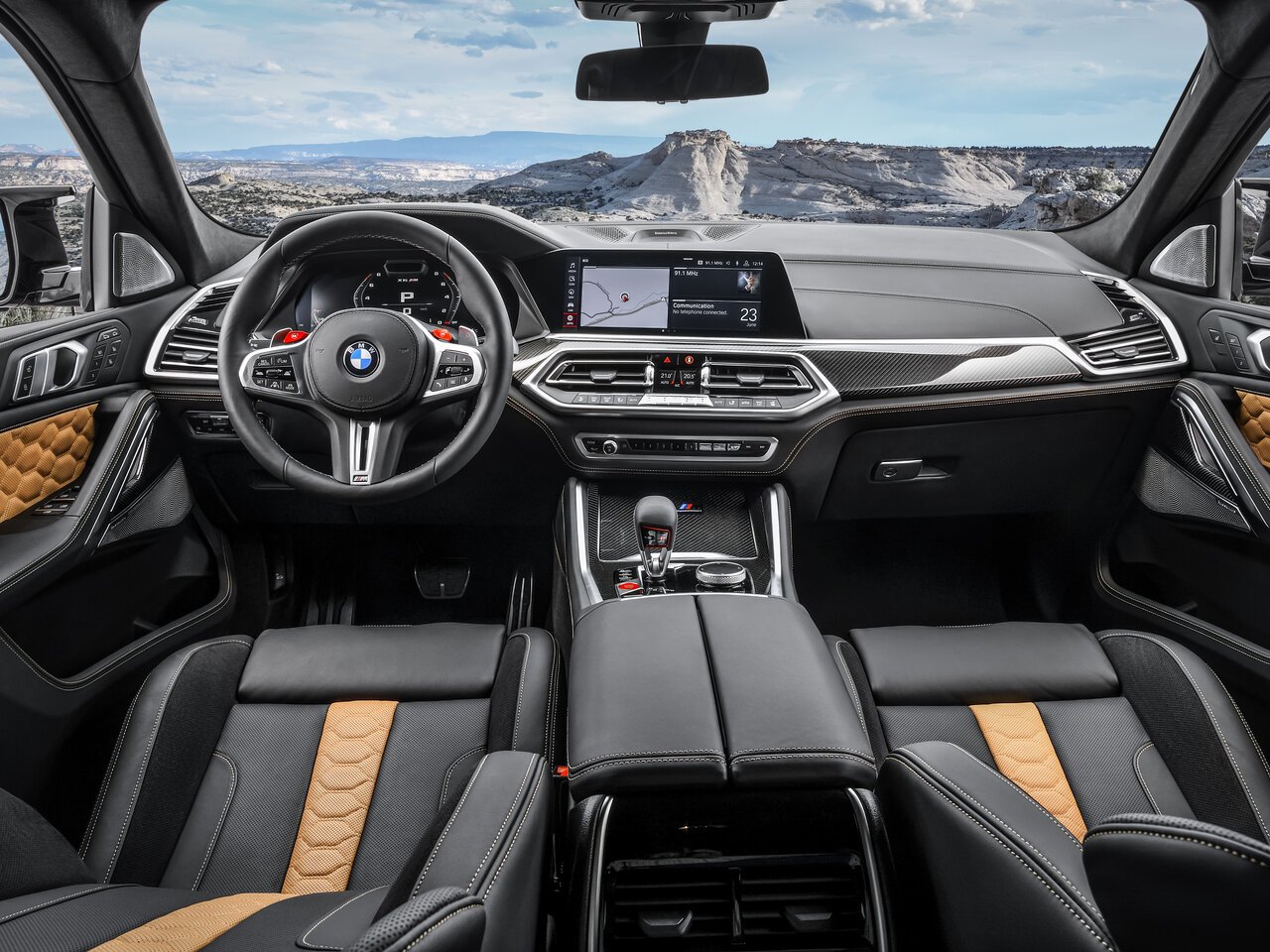BMW x6m 2020 салон