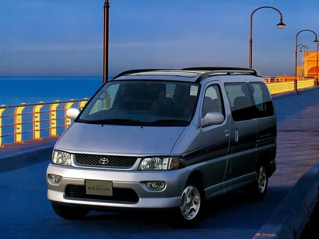 Toyota HiAce H100 1989 – 2004 Минивэн: кузов, класс, тип и объём двигателя,  коробка передач, разгон, фото - CarsWeek.ru