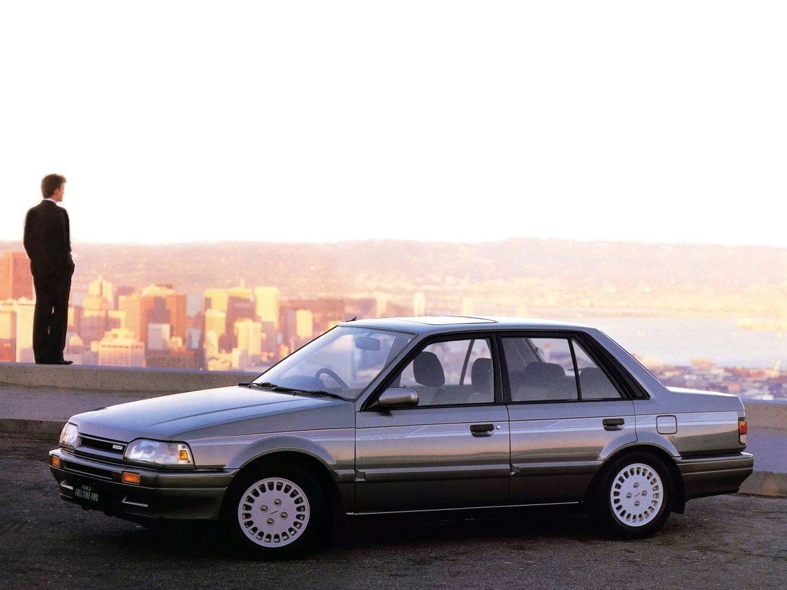 Mazda Familia V (BF) 1985 – 1994 Седан: кузов, класс, тип и объём  двигателя, коробка передач, разгон, фото - CarsWeek.ru