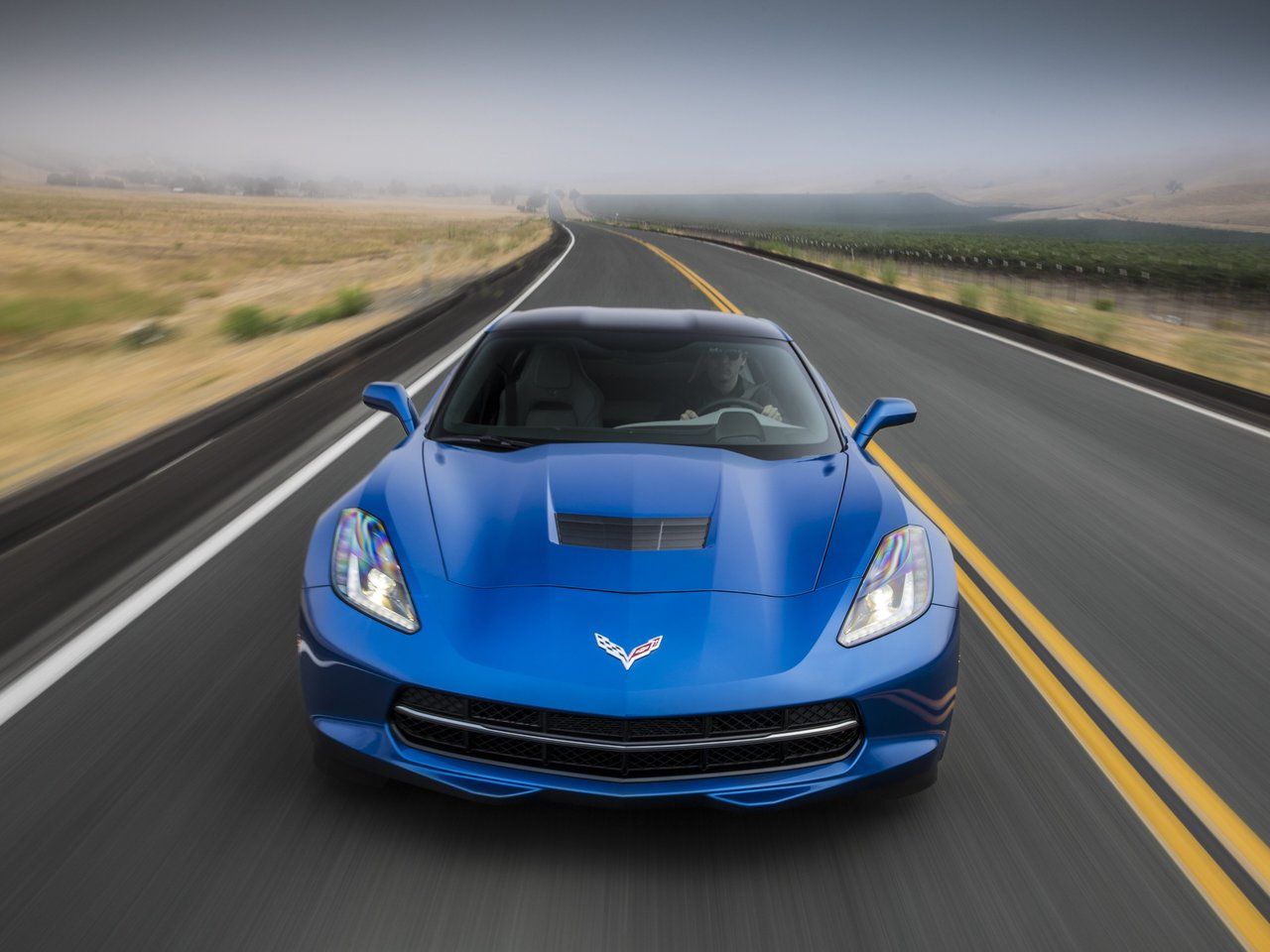 Chevrolet Corvette c7 Stingray Green